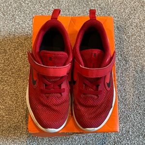 Nike Downshifter, Red (Toddler size 10)